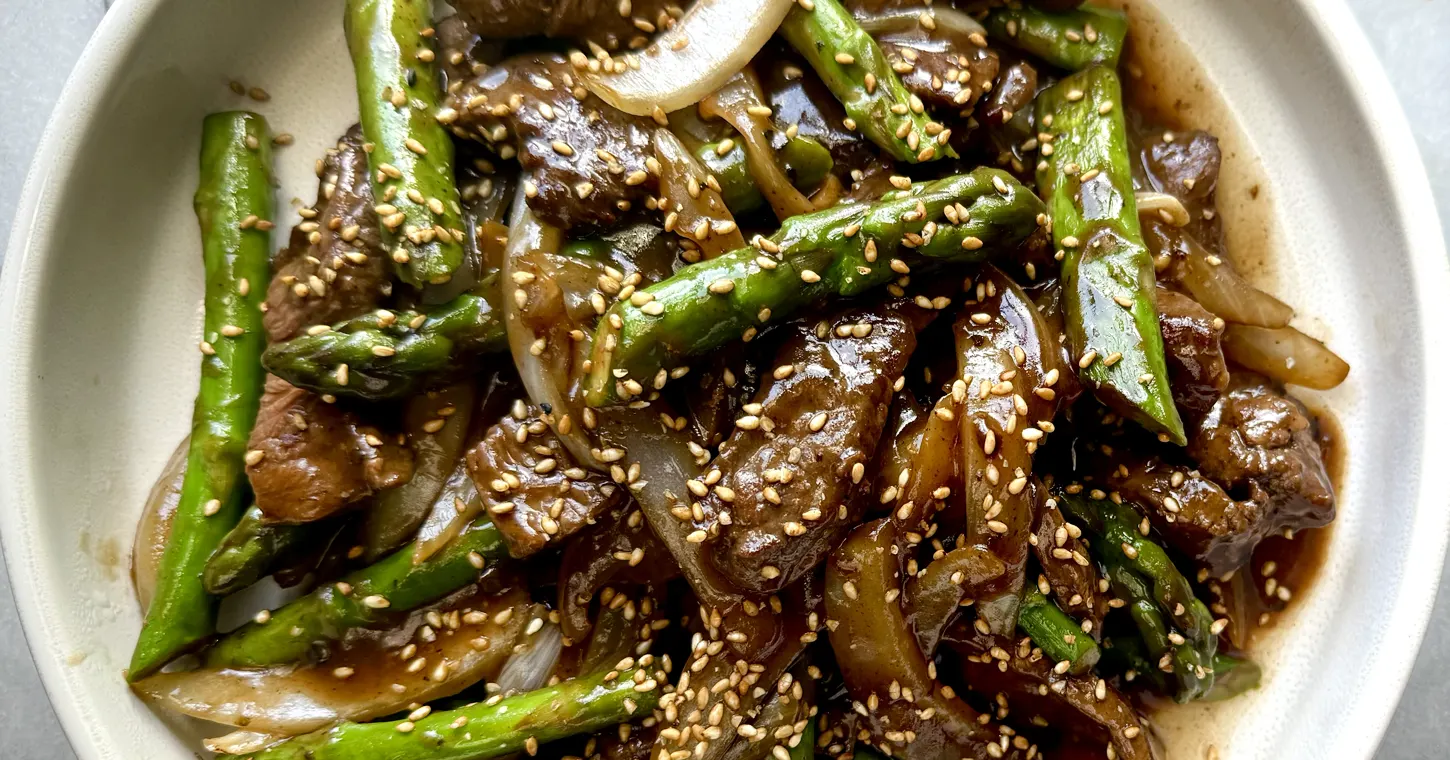 Asparagus Pepper Beef