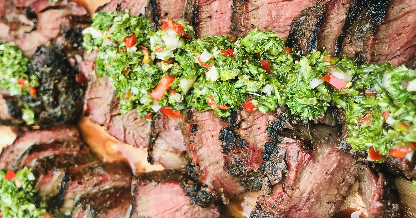 Chicago Steak BBQ Rub Picanha Chimichurri