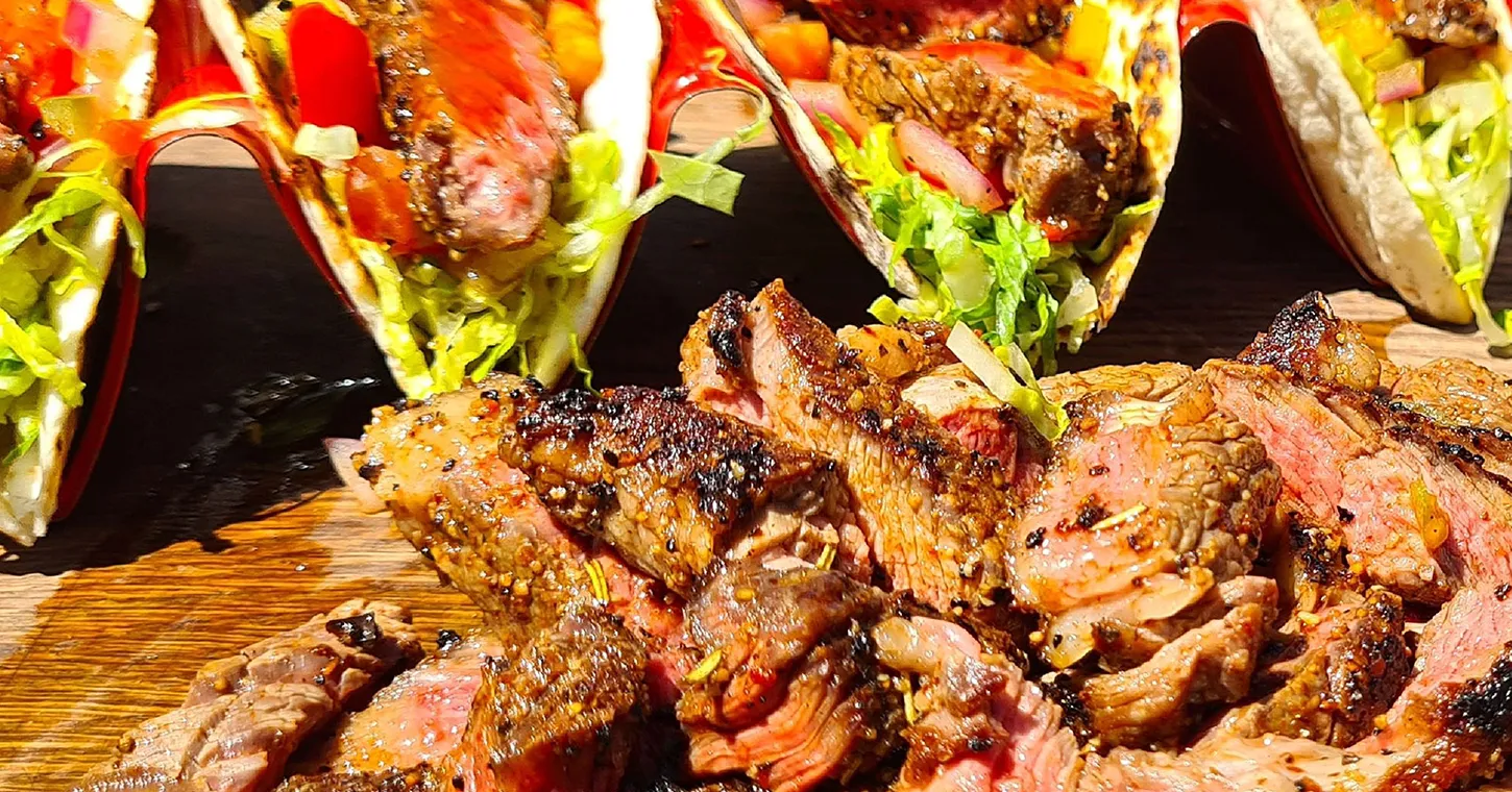 Chicago Steak BBQ Rub Steak Taco
