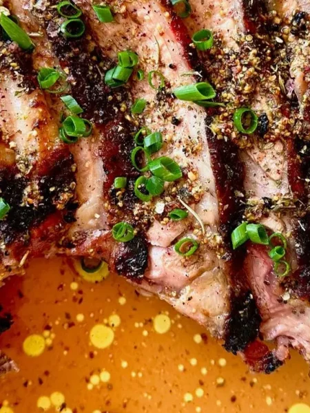 GRILLED BUTTERFLIED LAMB LEG