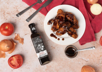 Glazed Chicken with Sweet Honey Glaze