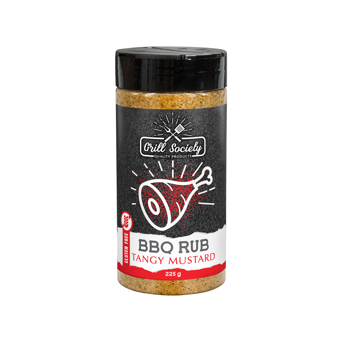 Grill Society BBQ Rub Tangy Mustard