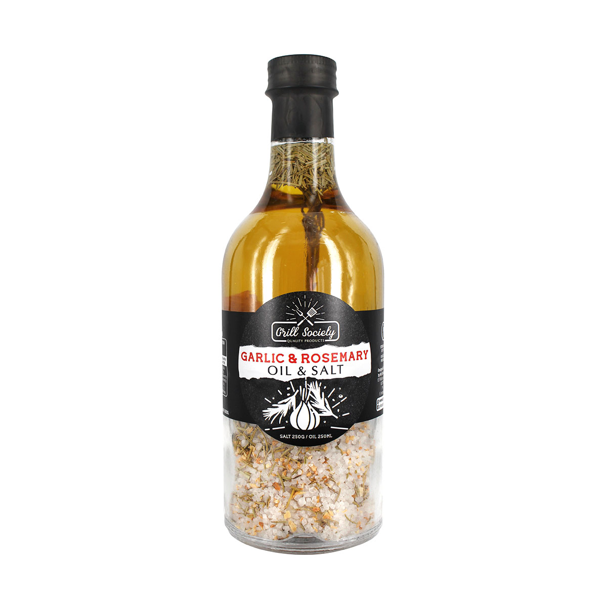 Grill Society Garlic Rosemary Oil Salt