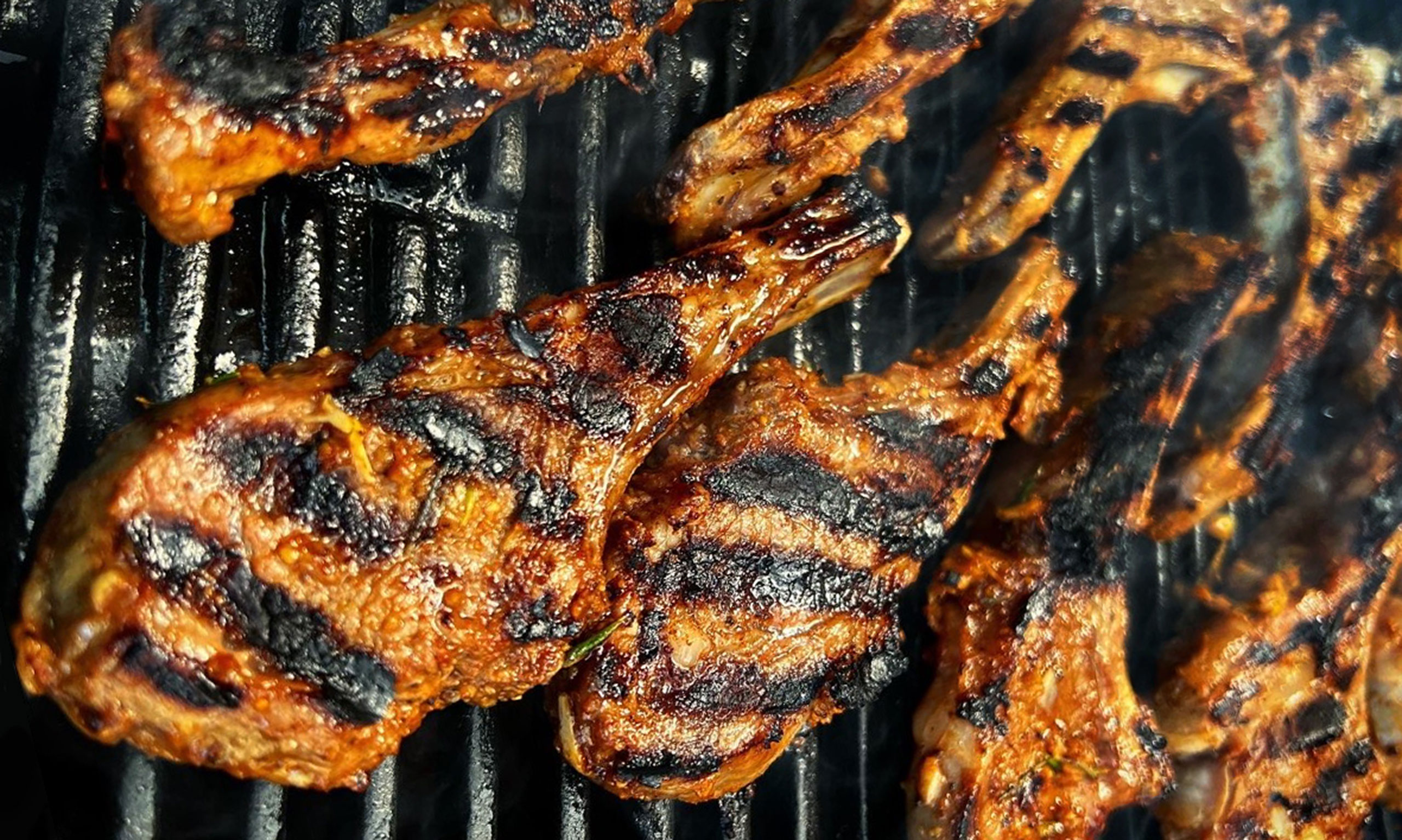 Grilled Lamb Cutlets | Grill Society