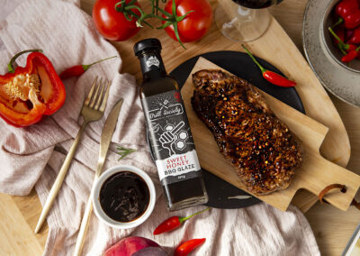 Honey Glazed BBQ Steak