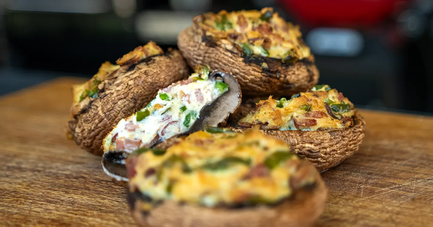 JALAPENO POPPER STUFFED MUSHROOMS