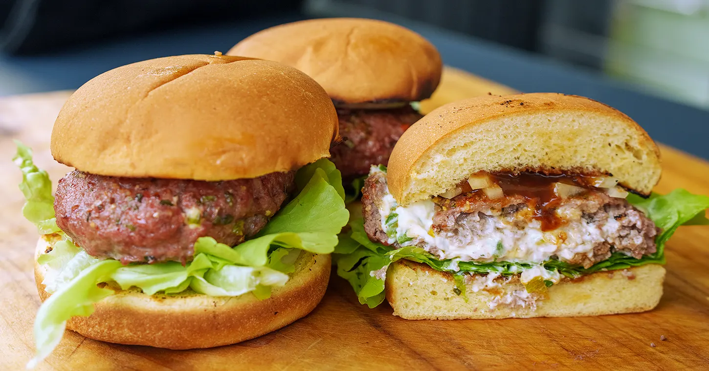 Jalapeno Popper Burger