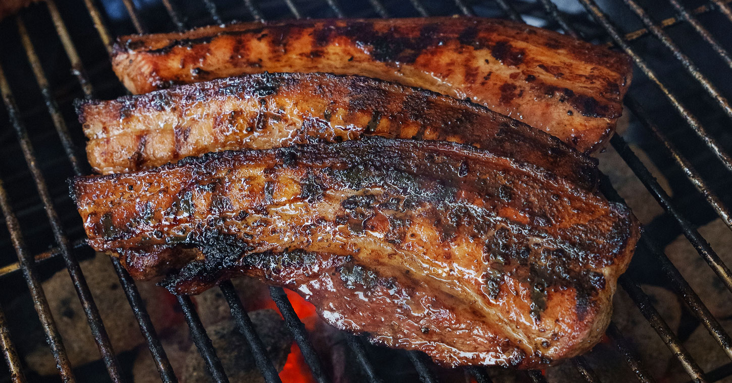 KETTLE PORK BELLY STRIPS