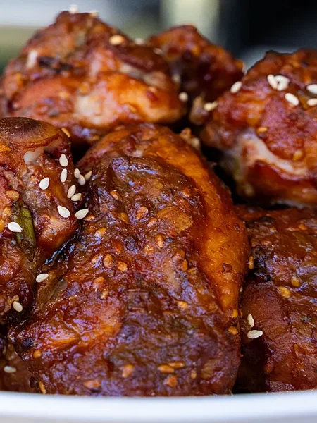 MISO GLAZED CHICKEN WINGS