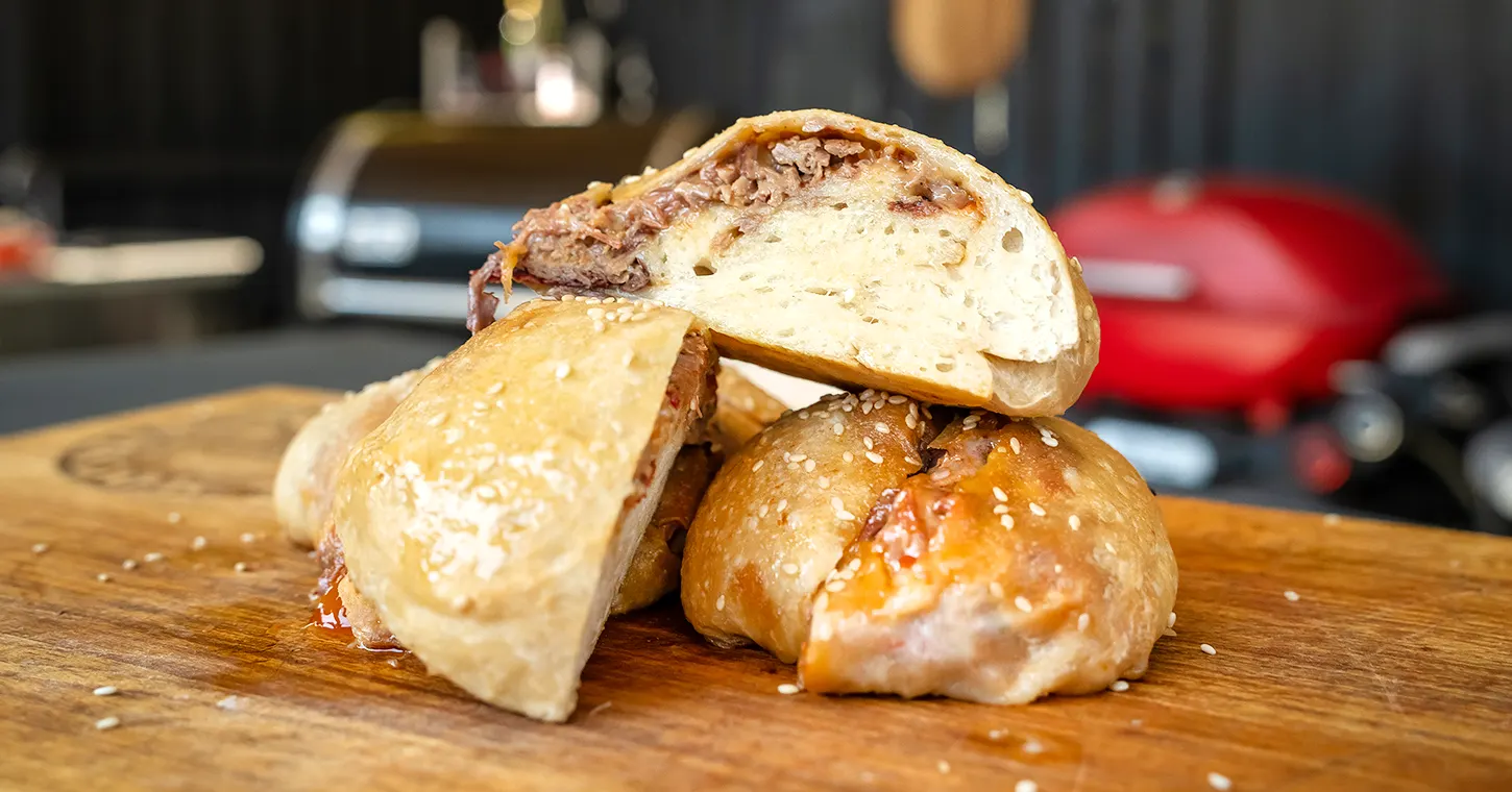 PULLED BEEF PIZZA POCKETS