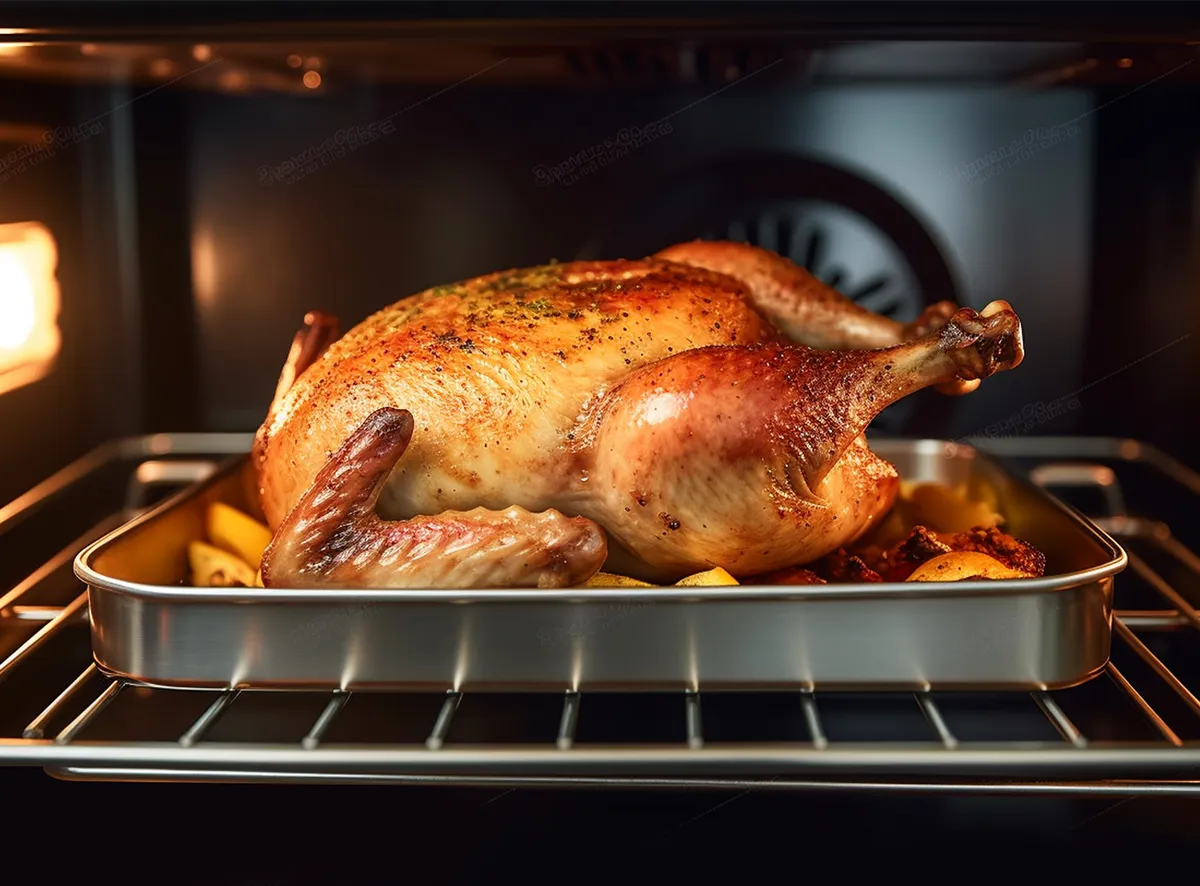 Roast Turkey in Oven