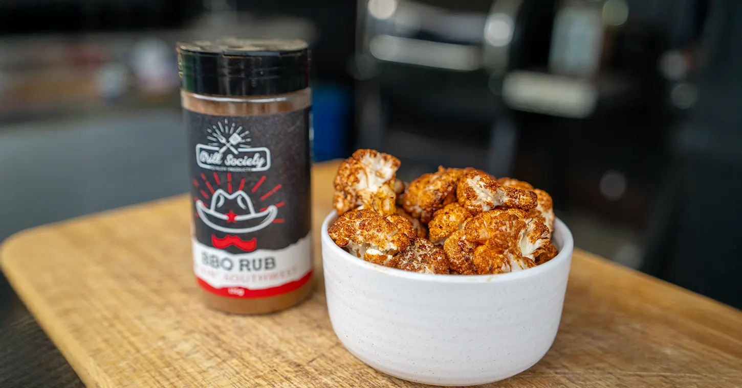 SMOKED BUFFALO CAULIFLOWER BITES