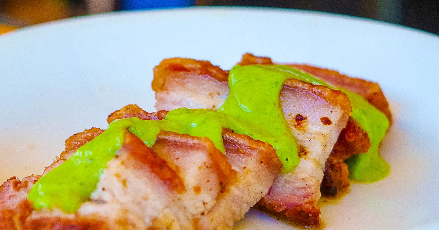 SMOKED CRISPY PORK BELLY