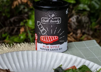 Steak with Pub Style Pepper Sauce Mix