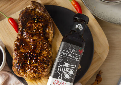 Sweet Honey Glazed Steak