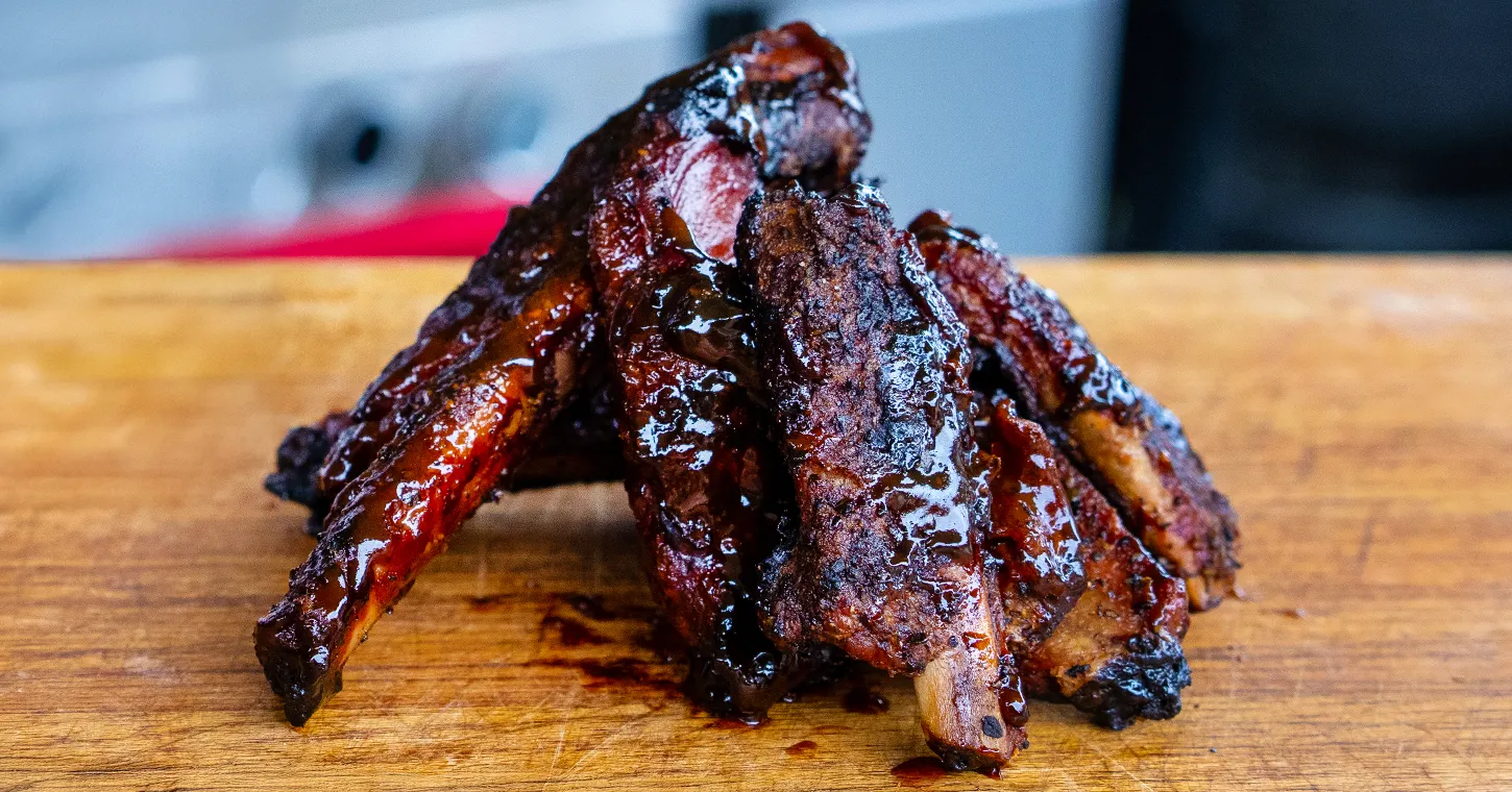TANGY MUSTARD BBQ PARTY RIBS